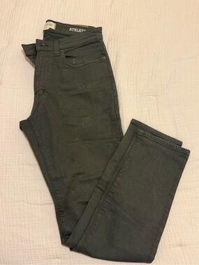 Madewell Men’s Olive Slim Stretch Jeans